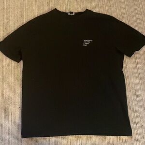 Black Baggy Short Sleeve T Shirt